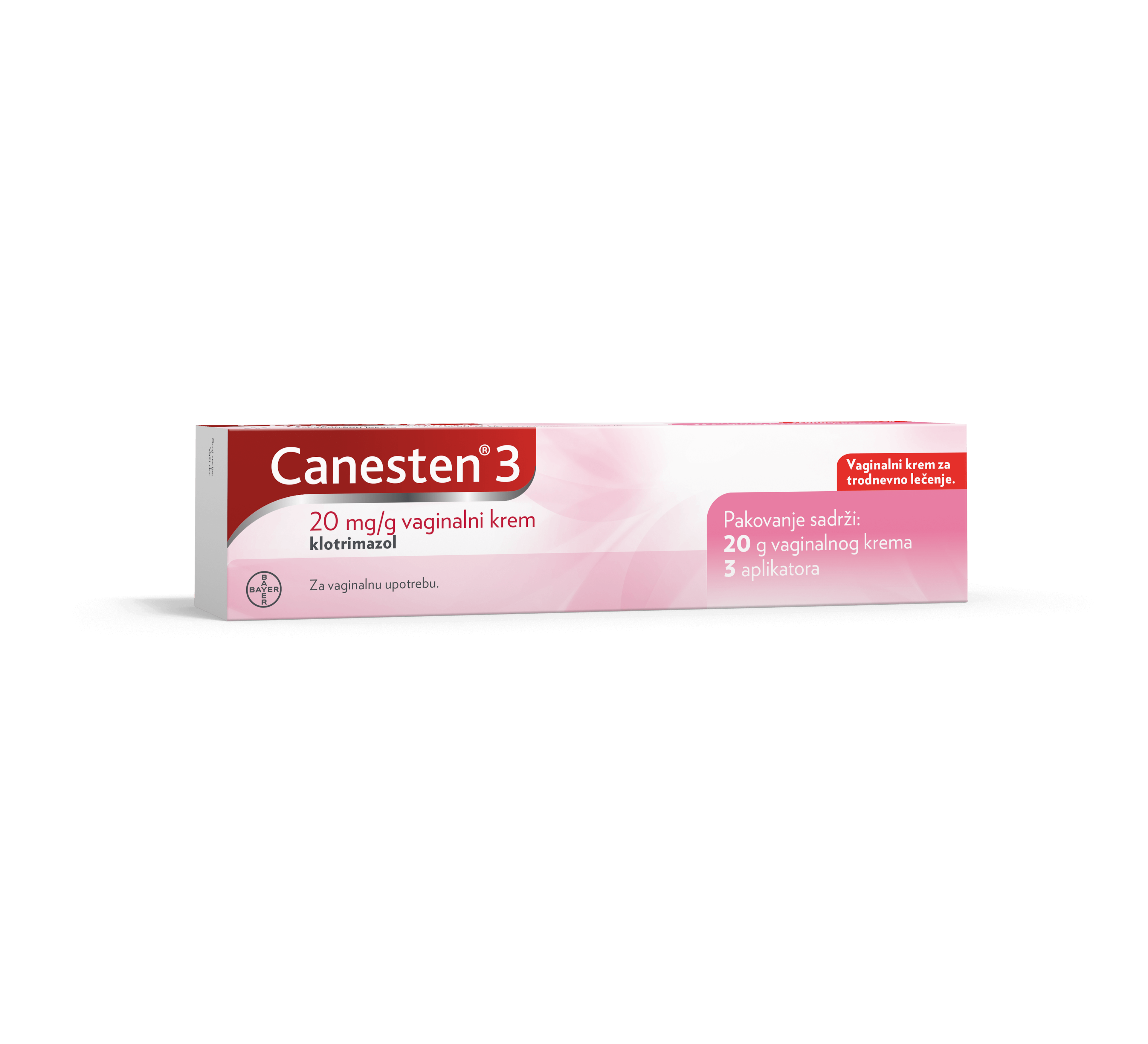 CANESTEN® 3 vaginalni krem 2% box